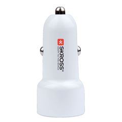 SKROSS USB A+C nabíjecí autoadaptér Dual Car Charger, 65W PD