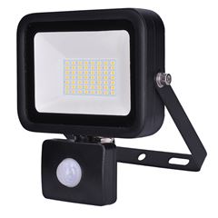 Solight LED reflektor PRO se senzorem, 50W, 4600lm, 5000K, IP44