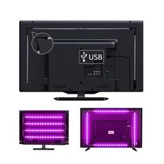 Solight LED WIFI smart RGB pásek pro TV, 4x50cm, USB