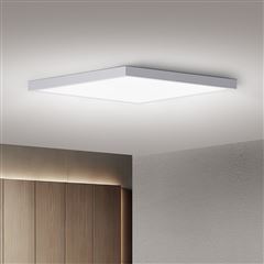 Solight LED stropní osvětlení přisazené, 40W,  4800lm, 4000K, UGR<19, 60x60cm, 3 roky záruka, bílá barva