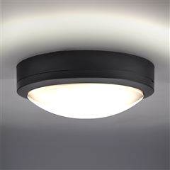 Solight LED venkovní osvětlení se senzorem Siena, šedé, 20W, 1500lm, 4000K, IP54, 23cm