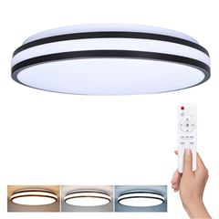 Solight LED osvětlení s dálkovým ovladačem Laskos, 48W, 3360lm, 39cm, změna chromatičnosti, stmívatelné