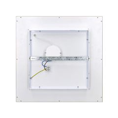 Solight LED stropní osvětlení s dálkovým ovládáním, čtvercové, dekor dřeva, 3000lm, 40W, 45x45cm