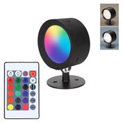 Solight LED rechargeable RGB light, remote control, Li-Ion, USB-C