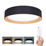 Solight LED lighting with remote control Larios Black, 48W, 3360lm, 39cm, chromaticity change, dimmable