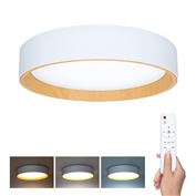 Solight LED lighting with remote control Larios White, 48W, 3360lm, 39cm, chromaticity change, dimmable